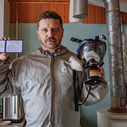 ФОТО Удаление плесени в Кокошкино